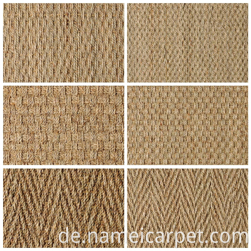 Vietnam natural seagrass Straw Carpet Roll